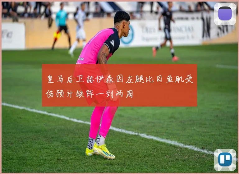 皇马后卫赫伊森因左腿比目鱼肌受伤预计缺阵一到两周